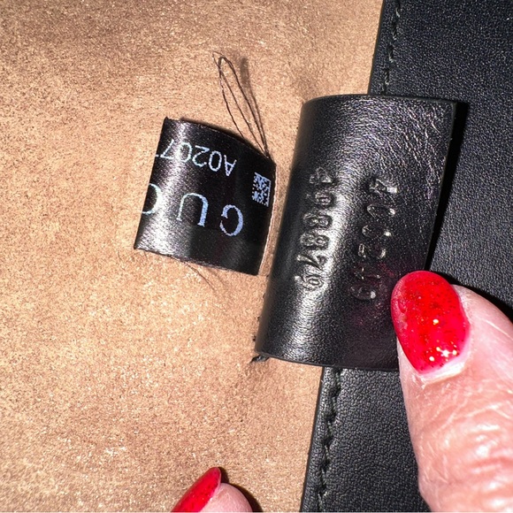 Authentic Gucci Dionysus GG Supreme Arabesque Chain Shoulder Bag Navy Blue - Picture 11 of 13